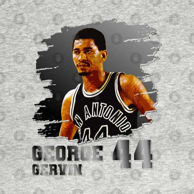 George gervin || 44 by Aloenalone